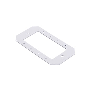 The Wiremold Co - LCAN 8MAAP 1-GANG EXTRON MAAP PLATE