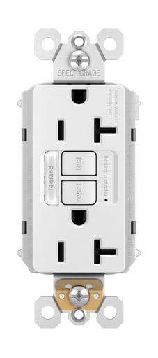 Pass & Seymour / Legrand - P&S PT2097NTLTRW SELF TEST PT GFCI