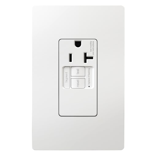 Pass & Seymour / Legrand - P&S 2097TRSGLW RADIANT SELFTEST TR