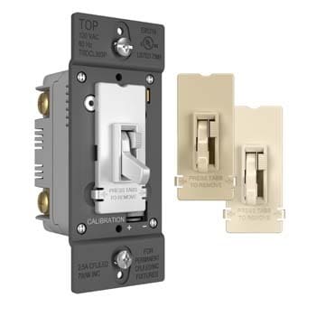 Pass & Seymour / Legrand - P&S TSDCL303PTC TOG SLIDE DIM CFL/L