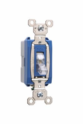 Pass & Seymour / Legrand - Pass & Seymour PS15AC1-CSL 1pole Lighted Switch, Back & Side Wire, 15A 120/277V - Clear
