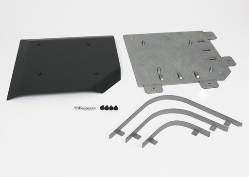 The Wiremold Co - Wiremold OFR11 8-1/16" Steel Multiple Channel Overfloor Raceway 90 Degrees Flat Elbow