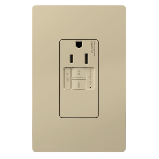 Pass & Seymour / Legrand - P&S 1597TRSGLI RADIANT SELFTEST TR