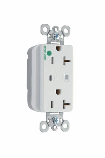 Pass & Seymour / Legrand - P&S PT8300WSP PT HG SPD RECP 20A/12