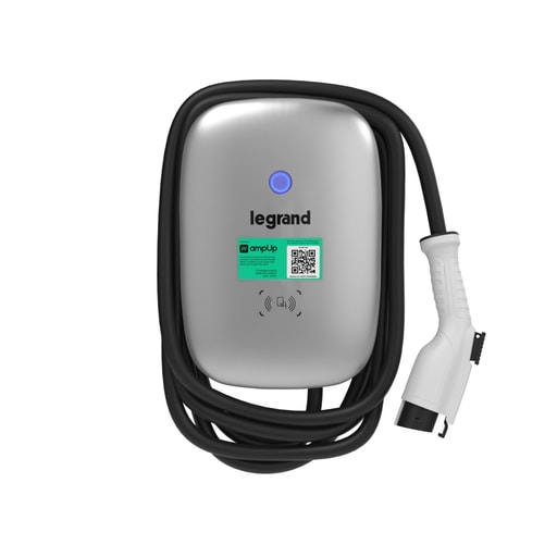 The Wiremold Co - Wiremold LNA-EVC1-48-SV1 Networked Level 2 Commercial EV Charger, 48A
