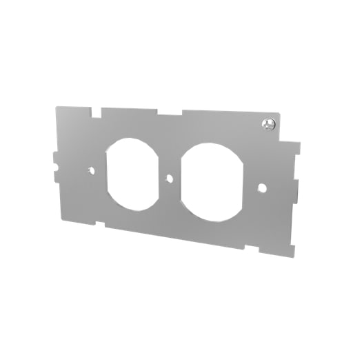 The Wiremold Co - WLK RFBADP RFBA DUPLEX DEVICE PLATE