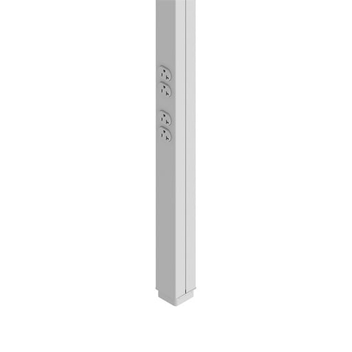 The Wiremold Co - WM 25DTP-4WH TPP DUPLEX 2-20A WHITE