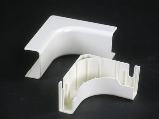 The Wiremold Co - LCAN 2917FO-WH NM INT. ELBOW FO/CAT