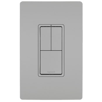Pass & Seymour / Legrand - P&S RCD113GRY RADIANT 3 SWITCH, SP/