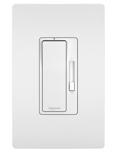 Pass & Seymour / Legrand - Pass & Seymour RHCL453PW Radiant CFL/FED Single Pole/3-Way Dimmer, 450W 120V - White