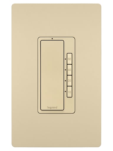 Pass & Seymour / Legrand - Pass & Seymour RT2I 5-Button 120 VAC 1/6 Hp Ivory Digital Timer