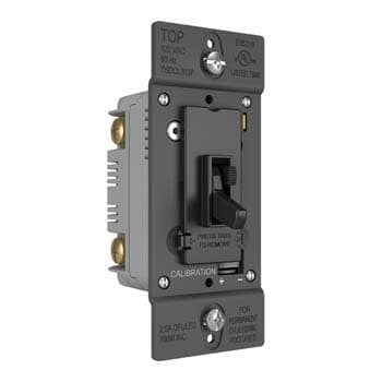 Pass & Seymour / Legrand - P&S TSDCL303PBK TOG SLIDE DIM CFL/L