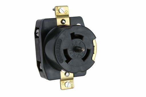 Pass & Seymour / Legrand - Pass & Seymour CS6369 Receptacle California Standard Style 50Amp 125/250Volt Turnlok