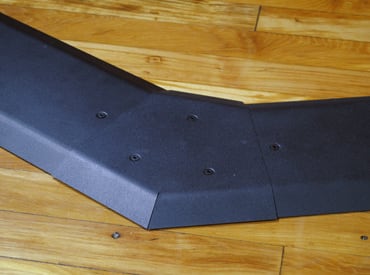 The Wiremold Co - Wiremold OFR12 OFR-Series Overfloor Raceway 45 Degree Flat Elbow