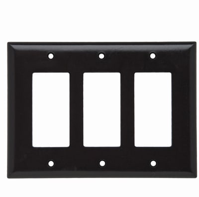Pass & Seymour / Legrand - P&S SPJ263 PLST PLT JR JUMBO 3G 3SP
