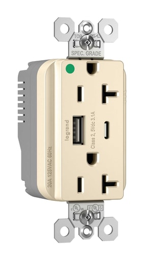 Pass & Seymour / Legrand - P&S PTTR20HACUSBLA PLUGTAIL 20A HG