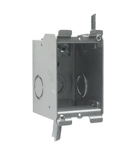 Pass & Seymour / Legrand - Pass & Seymour M-118W 1-Gang 18cu.in Metal Old Work Box