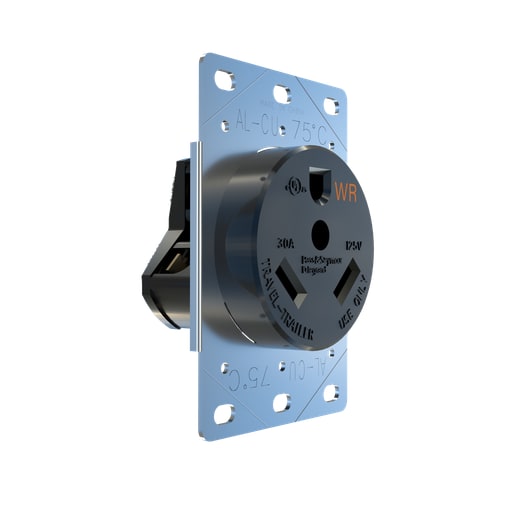 Pass & Seymour / Legrand - P&S 3830WR WR STR BLADE RECP TT30 2