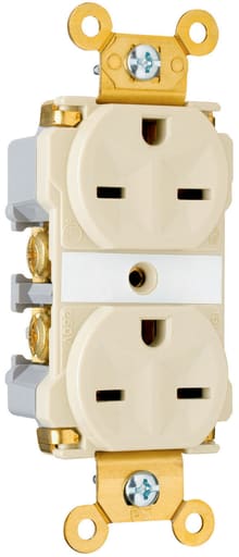 Pass & Seymour / Legrand - P&S 5662ARED DUPLEX RECEPT 15A 250V