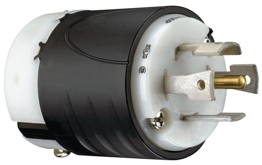 Pass & Seymour / Legrand - Pass & Seymour L2130-P Turnlok Plug, 5wire, 30amp 3phase 120/208v