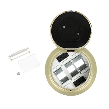 The Wiremold Co - WLK 8AT2PSB 8IN PREWIRED FLUSH STYL