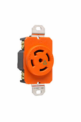 Pass & Seymour / Legrand - P&S IGL2330R TURNLOK SINGLE 4W 30A3