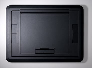 The Wiremold Co - Wiremold EFB610CTCBK Evolution™-Series EFB6, EFB8, EFT10 Floor Box Surface Style Cover with Carpet Insert