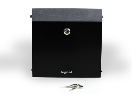 The Wiremold Co - LCAN XCSLOCK-BK OUTDOOR CS LOCK DOO