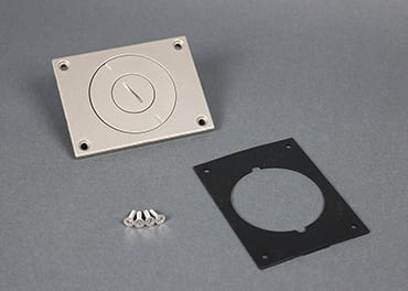 The Wiremold Co - Wiremold 829CKAL-3/4NK Communications Cover Plate