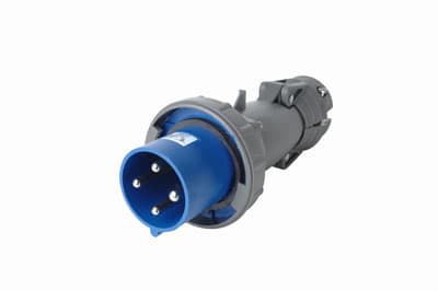Pass & Seymour / Legrand - Pass & Seymour PS460P9-W Pin & Sleeve Plug, 3pole 4wire, 6A 240V