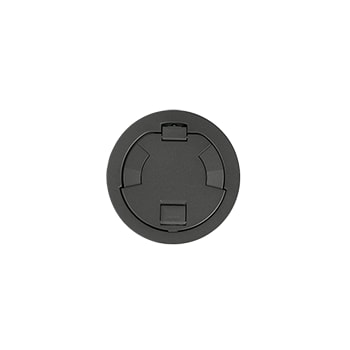The Wiremold Co - Wiremold 6AT2PGY 6AT-Series Prewired Evolution™ Poke Thru Device, Flush Style Cover, Gray