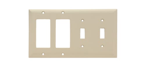 Pass & Seymour / Legrand - P&S SP2262 SMOOTH W/P 2G TOG 2G S'P