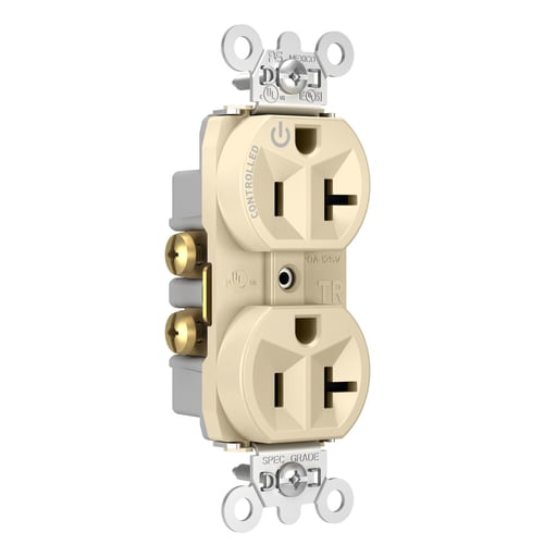 Pass & Seymour / Legrand - P&S TR5362CHI PLUG LOAD RECEP 20A 1