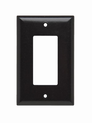 Pass & Seymour / Legrand - Pass & Seymour SPJ26 1Gang Wall Plate, Decorator, Junior-Jumbo - Brown