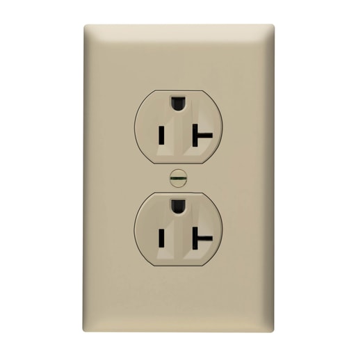 Pass & Seymour / Legrand - P&S 3232TR20SI TR DUPLEX REC 20A 12