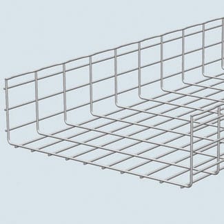 Cablofil Inc - Cablofil CF150/450EZ 6" Deep Wire Mesh Cable Tray, 18" Width x 10ft Length, Electro-Zinc Finish