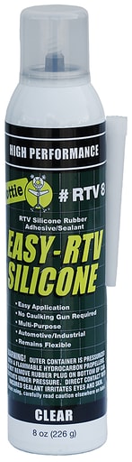 LH Dottie Co - Dottie RTV8 Clear Silicone Sealant, 8oz Pressurized Can