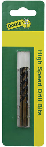 LH Dottie Co - LH Dottie HS16C 1/4 Inch High Speed Steel Carded 2-Pack Drill Bit