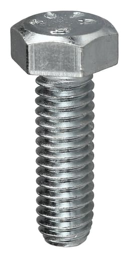 LH Dottie Co - LH Dottie MB382 3/8 x 2 Inch Zinc Plated Steel Hex Head Tap Bolt