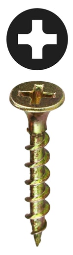 LH Dottie Co - LH Dottie WR8212 #8 x 2-1/2 Phillips Bugle Head Coarse Threaded Drywall Screw