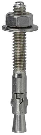 LH Dottie Co - LH Dottie WS12234 1/2 x 2-3/4 Inch Stainless Steel Full Thread Wedge Anchor