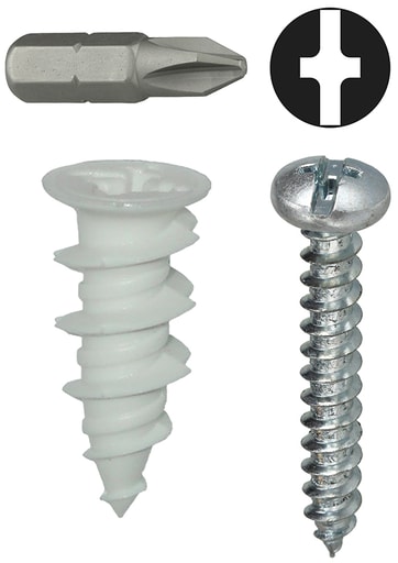 LH Dottie Co - DOTTIE WDK8NT #8 Anchor Kit Wall Dr