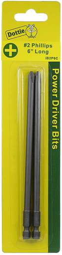 LH Dottie Co - LH Dottie IB2P6C #8 to #10 Phillips Power Bit