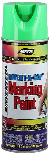 LH Dottie Co - LH Dottie 274 Flourescent Green Invert-A-Cap Marking Paint