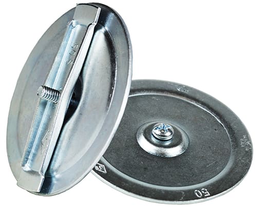 LH Dottie Co - Dottie D80S 3" 3pc Knockout Seal - Steel/Zinc-Plated