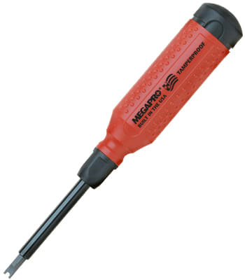 LH Dottie Co - LH Dottie D151TP Red/Black 15-In-1 Tamperproof Screwdriver