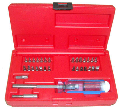 LH Dottie Co - LH Dottie LS1TP 31-Piece Tamper Proof Driver Bit Kit