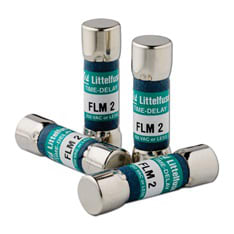 Littelfuse - Littelfuse FLM020 20 Amp 250 VAC 125 VDC Time Delay Midget Fuse