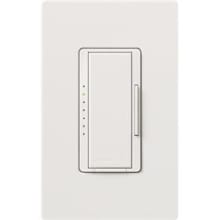 Lutron - Lutron Electronics MRF2-6CL-WH 600 W 120 Volt White Incandescent 1-Pole/3-Way 150 W Compact Fluorescent/LED Wireless Dimmer