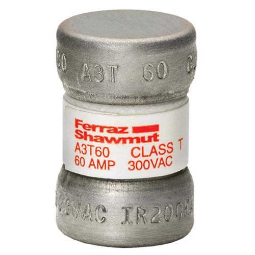 Ferraz Shawmut - Mersen A3T60 60 Amp 300 Volt Class T Fast Acting Fuse